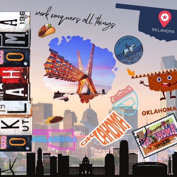 Oklahoma Tumbler, Oklahoma State Tumbler, Includes Secure Lid With Straw - Picture 2 of 7